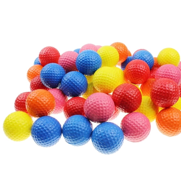 WEUVEB 11-Piece PU Golf Training Set, Lightweight Practice for Indoor and Outdoor Use, Assorted Colors Included