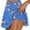 Light Blue, variant on jovati A Line Skirt Womens Womens Summer Pleated Tennis Skirts Athletic Stretchy Short Yoga Fake Two Piece Trouser Skirt Shorts Pleated Tennis Skirts for Women Tennis Skirts for Women Pleated
