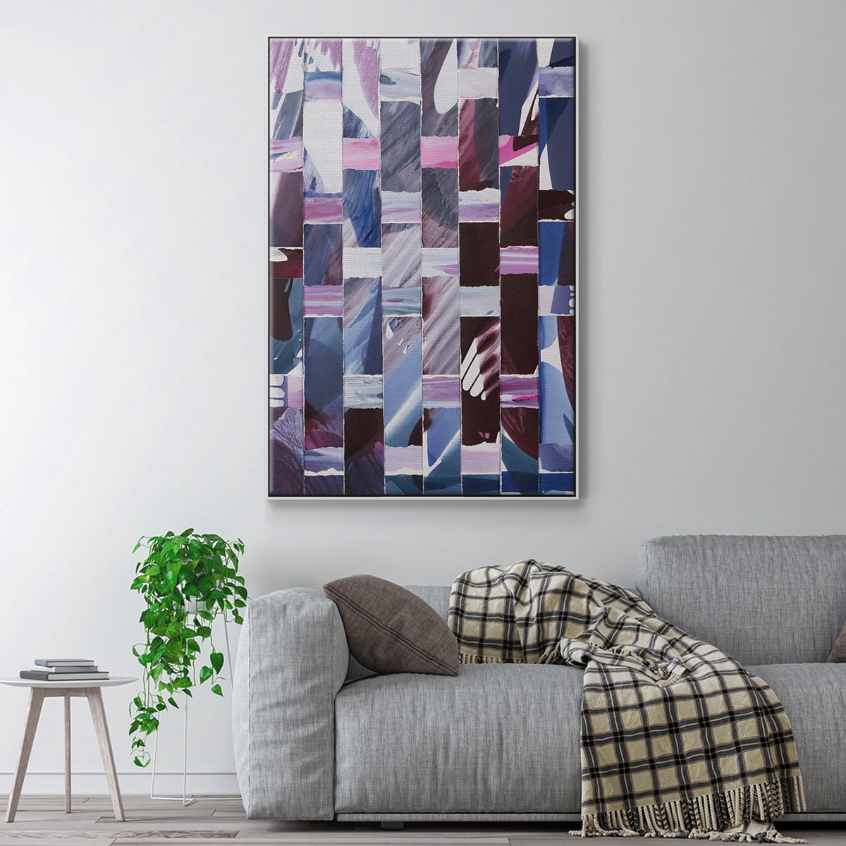 Dream Portals Framed Premium Gallery Wrapped Canvas - Ready to Hang - 25 x 37 - White Floating Frame