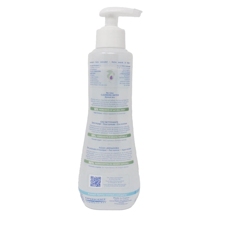 Mustela Baby Cleansing Water, No-Rinse Micellar, 10.14 fl oz photo 2