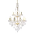 thumbnail image 2 of Elegant Lighting Verona 33" 15 Light Royal Crystal Chandelier, 2 of 5