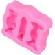 thumbnail image 3 of 2025 Pink Silicone Candy Pattern Fondant Resin Mold, 3 of 5