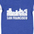 thumbnail image 4 of Inktastic San Francisco Skyline with Grunge Boys or Girls Baby Bodysuit, 4 of 5