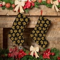 thumbnail image 6 of Picia Maple Leaves With Leopard for 18in Christmas Stockings, Xmas Stocking for Kids, Holiday and Family Stocking for Fireplace or Party Decoration, 6 of 8