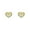 Vermeil - Rose, variant on 925 Sterling Silver 14K Gold Plated Cubic Zirconia Sparkling Round Huggie Ear Cuff Gold Earrings for Women | Clip On Cartilage