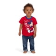 thumbnail image 3 of Mickey Mouse Baby Boy 2 Pack Short Sleeve Tee Shirts, Sizes 0/3 Months-24 Months, 3 of 7