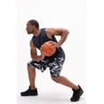 thumbnail image 5 of DEVOPS 2 Pack Men's Loose-Fit 10" Workout Gym Shorts with Pockets (Large, Black/Camo Gray), 5 of 6