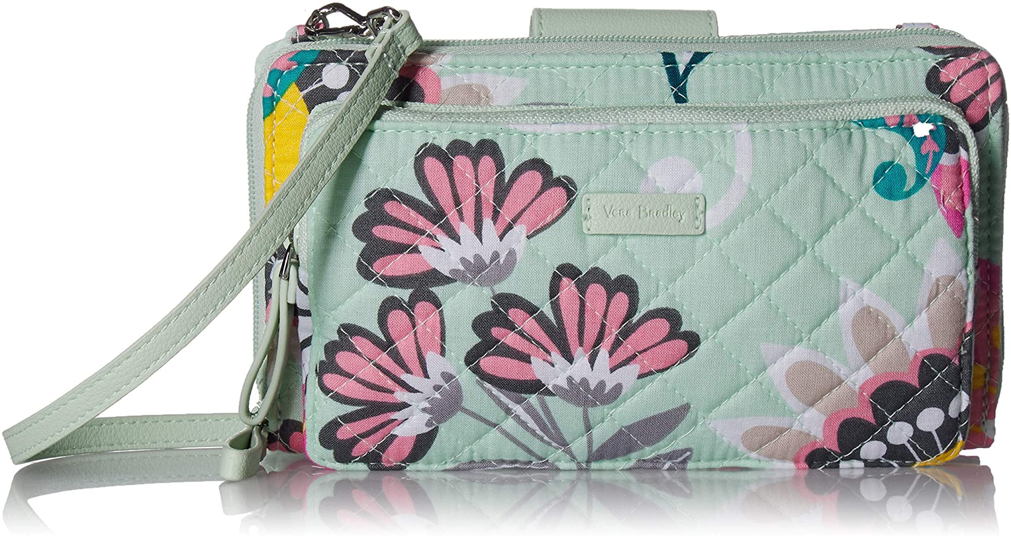 Vera Bradley Womens Signature Cotton Deluxe All Together Crossbody