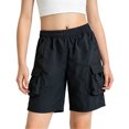thumbnail image 2 of Mifsaly Girls Cargo Shorts Lightweight Casual Athletic Shorts with Multi Pockets Quick Dry Active Summer Bottoms for Youth Outdoor Hiking Play, 2 of 7