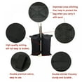 thumbnail image 2 of Novobey Black Sand Bag Outdoor Canopy Weights, Heavy Duty and Durable, 2 of 5