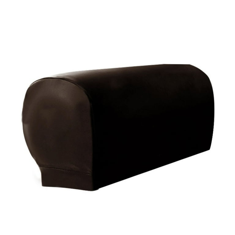 PU Leather Sofa Armrest Covers for Couch Chair Arm Protector Stretch Waterproof Walmart
