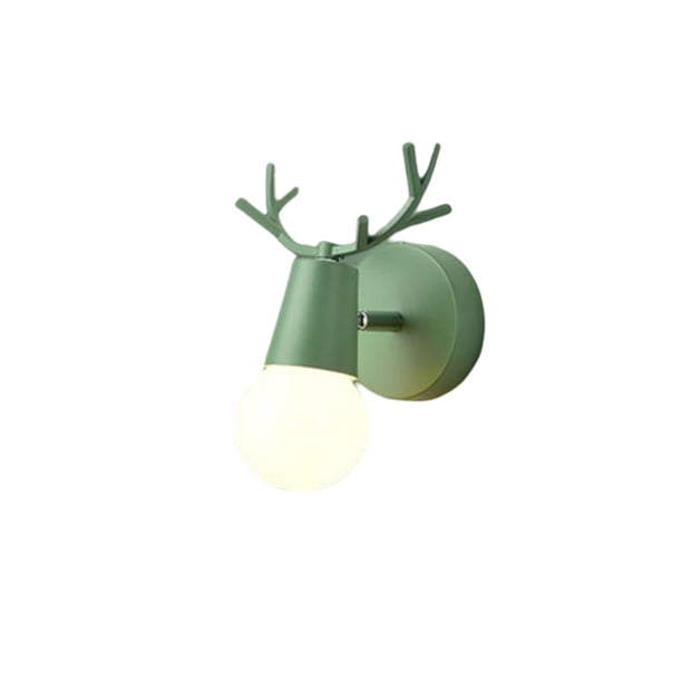 Moyic Lámpara colgante LED montada en la pared con soporte de moderna escalera de noche luces de pared dormitorio pasillo para niños Iluminación y accesorios Verde Moyic HA066955-06