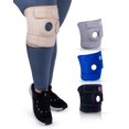 thumbnail image 1 of Rodillera KARM, talla grande, ajustable para desgarro de menisco, color beige, 1 of 8
