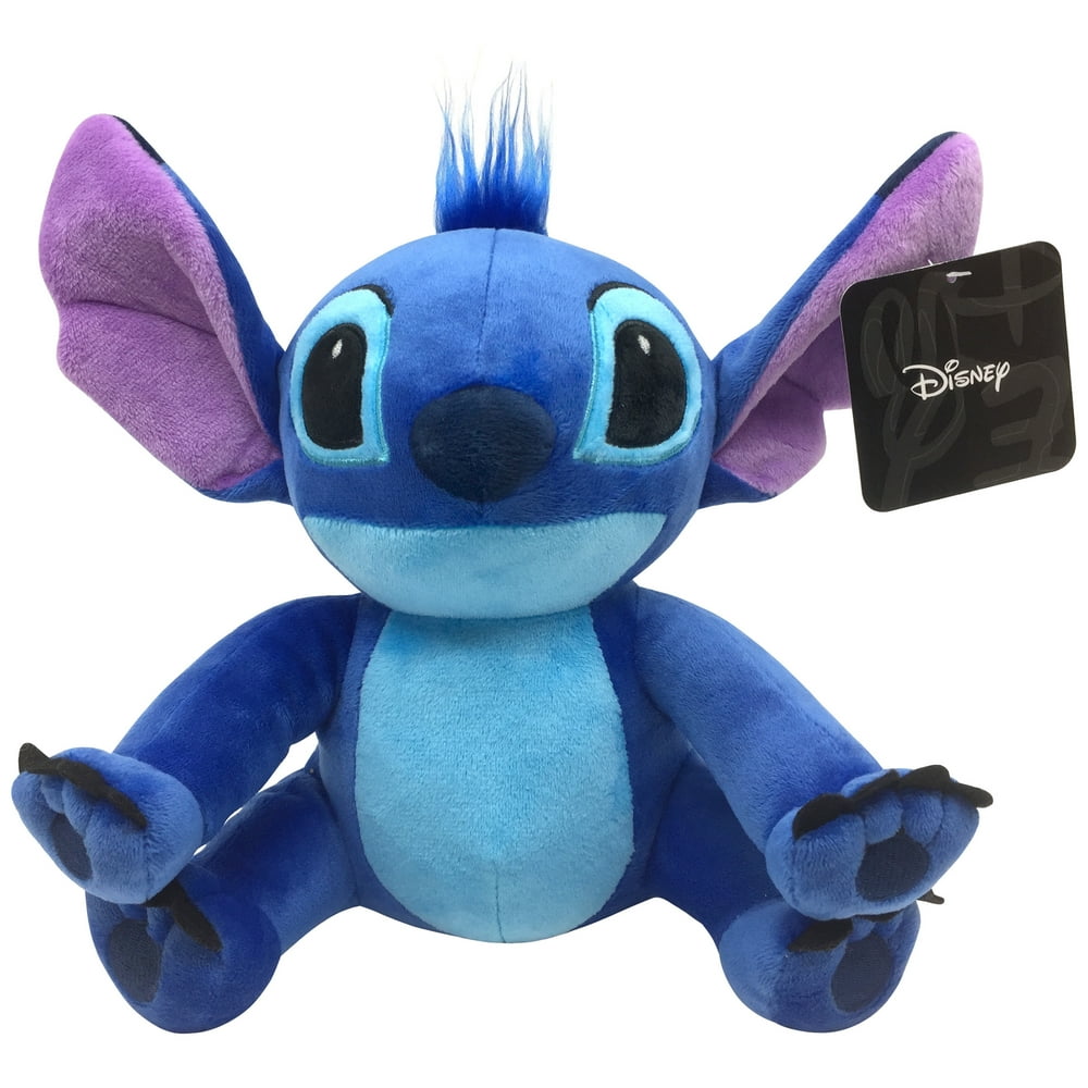 stitch plush in pouch