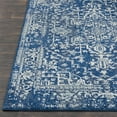 thumbnail image 3 of Hauteloom Truchas Living Room, Bedroom Area Rug - Traditional - Navy, Teal, Charcoal - 6'7" x 9', 3 of 14