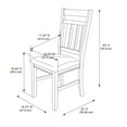 thumbnail image 5 of Powell Correll 7-Piece Dining Set, Smokey White Finish with Tan Fabric, 5 of 5