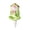 Z-Frog, variant on 4 Pack Self-Watering Plant Spikes, Automatic Watering System for Potted Plants, Vacation Plant Care,9.5" Tall,Tulip Design,Indoor & Outdoor Potted Plants,Pink.