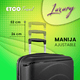 thumbnail image 5 of Maleta de Cabina Negra 10 Kgs Carry On Avion Tipo American Etco Travel 20 Pulgadas, 5 of 7