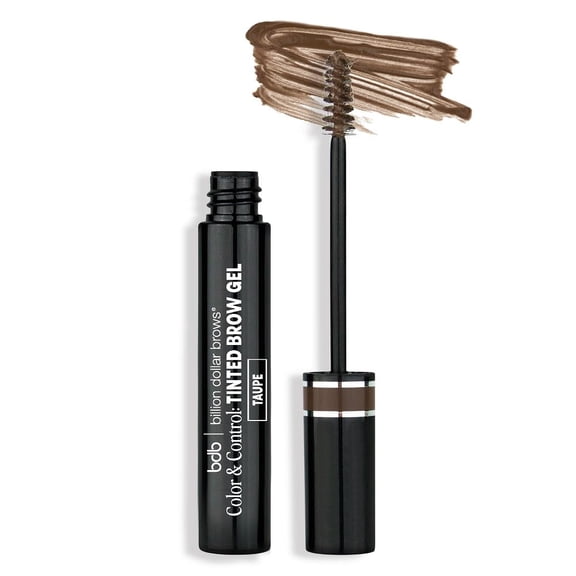 Billion Dollar Brows Color Control Tinted Brow Gel Volumizing Fiber Wand
