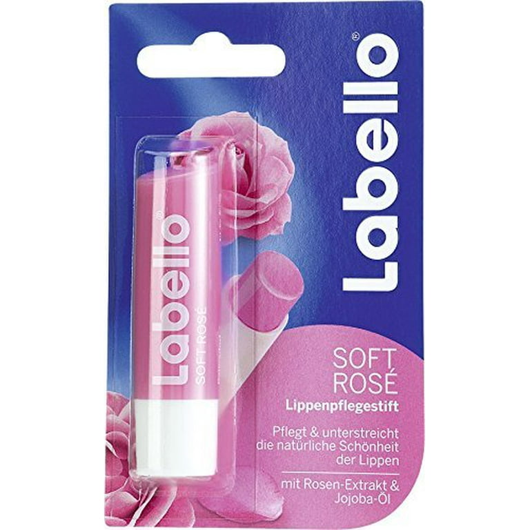 Labello Soft Rose Labello Cherry Shine Labello Peach Shine Lip Balm Bundle Walmart Com