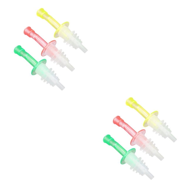 Naiovety Tapón de botella Vino Salsa de soja Vertedor de fluidos de plástico Bebidas Dispensador de cóctel Herramientas de barra para el hogar Type1 NO1 Naiovety CBP267685