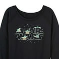 thumbnail image 3 of Star Wars - The Mandalorian Grogu Star Wars   - Wo Men's French Terry Long Sleeve Pullover, 3 of 5