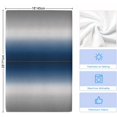 thumbnail image 5 of Navy Blue Gray Ombre Kitchen Towels Set of 4, Modern Gradient Abstract Art Soft Microfiber Dish Towels, Absorbent Quick-Dry Washable Dishcloths for Kitchen Cleaning, Drying Dishes, 18x28 Inches, 5 of 9