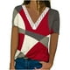 thumbnail image 2 of Fiudx Ofertas Flash Del Día Blusa Informal de Manga Larga con Estampado Cómodo y Botones para Mujer, 2 of 5