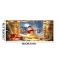 thumbnail image 3 of 15Banderín Navideño Para Garajemarque La Diferencia Estas Navidades Con Nuestro Banderín Para Garaje. ¡Perfecto Para Celebrar Las Fiestas! (188,97 X 82,67 Pulgadas), 3 of 6
