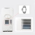 thumbnail image 5 of 2X 15CM Portable Air Conditioner Window Exhaust Duct Pipe Hose Interface Connector(Flat Nozzle), 5 of 5