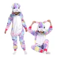 thumbnail image 1 of Conjunto De Pijama De Una Pieza Morado Con Conejito Rascal, 1 of 7