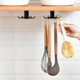 thumbnail image 1 of Gancho giratorio de 360 grados, gancho de cocina, sin necesidad de perforar utensilios de cocina, fuerte capacidad de carga (paquete de 2) Feliz Sencillez, 1 of 5