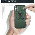 thumbnail image 5 of Ancove for iPhone 14 Rugged Case,[Compatible with Mag Safe] Magnetic Ring Holder Kickstand Shockproof Military Grade Drop Protection Phone Cover Case for Apple iPhone 14,Darkgreen, 5 of 6
