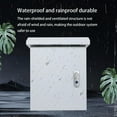 thumbnail image 2 of Electrical Junction Box Outdoor Waterproof Electrical Box Weatherproof Wall-Mounted Enclosure Large  Stainless Steel Project Box Utility Box, 2 of 6