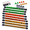 9 PCS Green&Yellow&Orange, variant on 2-pieceic Wrench Organizer Metric & Sae Portable Plastic Holder 24-slot Total Foldable Carrying Handle For Wall-mounted Easy-open