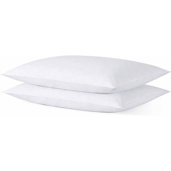 Thin Flat Slim Ultra Soft Bed Pillows Size Set of for Sleeping Bed Pillow for Stomach Back and Side Sleepers Machine Washable x es