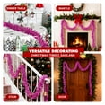 thumbnail image 7 of 5-Pack 15FT Pink Tinsel Garland – Glitter Metallic Twist for Christmas, Weddings, Luaus & More, 7 of 7
