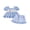 Sky Blue, variant on BemeyourBBs Toddler Baby Girl Summer Clothes Mothers Day Fathers Day Outfit I Love Mama Daddy Heart Letter Embroidery Short Sleeve Tunic Shirt Tops and Plaid Shorts Set