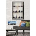thumbnail image 2 of Eiffel Tower Construction Time Lapse Wall Poster, 22.375" x 34", Framed, 2 of 3