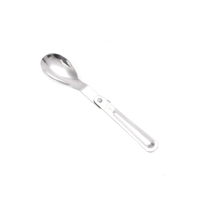 Details about   Foldable Camping Hike Cook Picnic Spork Stainless Steel Fork Spoon Utensil_eH2E 