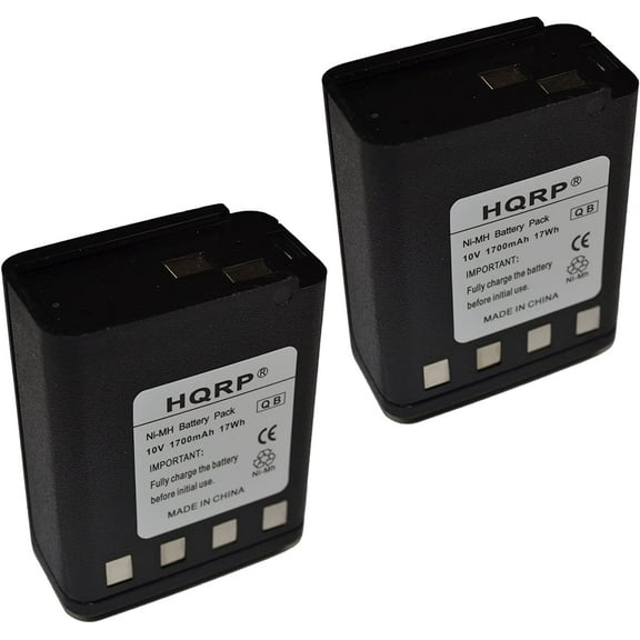 HQRP 2-Pack 1700mAh Battery for Motorola 38T104N1 / 6060930L10 / 6060930L11 / 6060930L12 / 6060930L13