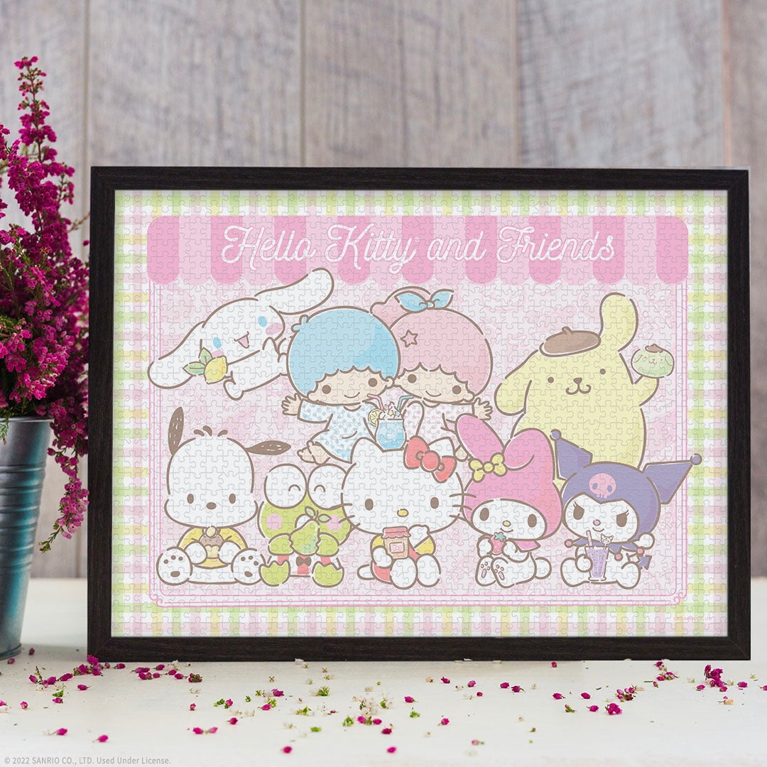 Hello Kitty® and Friends "My Favorite Flavor" 1,000 Piece Puzzle, by Usaopoly