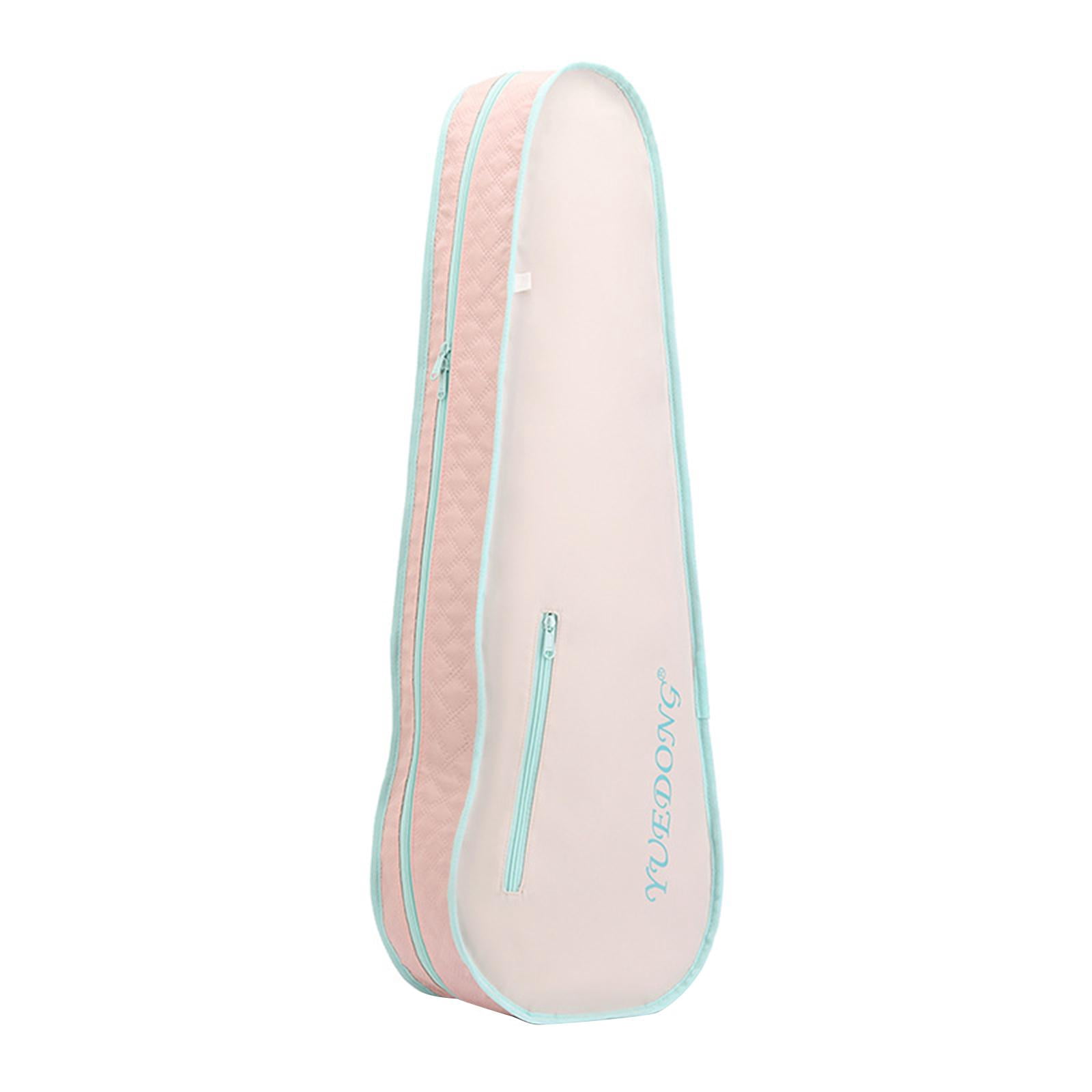 colcolo 4/4 Full Size Violin Case Portable Carrying Bag for Gig Enthusiasts Beginner pink white