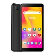 TCL A30 Unlocked Smartphone (Prime Black) with Class 10 MicroSDHC Card