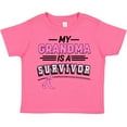 thumbnail image 3 of Inktastic My Grandma is a Survivor Breast Cancer Awareness Boys or Girls Toddler T-Shirt, 3 of 5