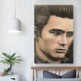 thumbnail image 5 of Octavio Ocampo Print Painting Luci Di Hollywood James Dean Gifts Canvas Painting Poster Wall Art Decorative Picture Prints Modern Decor 24x36inch(60x90cm), 5 of 6