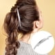 thumbnail image 3 of Hinzic-pasador de pelo plateado de 4 pulgadas, Clip de pelo grande de Metal francés para boda, graduación, accesorios elegantes para el cabello para mujer, pelo largo y grueso, 3 of 5
