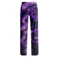 thumbnail image 5 of Halloween Pajama Pants for Women Ghost Print Elastic Waist Comfy Lounge Pjs Pants, 5 of 5
