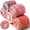 Pink, variant on 5 Rolls Ombre Cake Yarn for Crocheting & Knitting, 3.5oz/100g 328yds Multicolor Self Striping Gradient Yarn, Soft 60% Cotton 30% Acrylic 10% Wool for Scarves Shawls Blankets Garments(Blue)