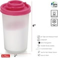 thumbnail image 6 of SIGNORAWARE Airtight Salt & Pepper Shakers Set of 2, 4.75 oz Pink, 6 of 6